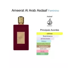 Perfume Árabe - Asdaaf Ameerat Al Arab 100ml na internet