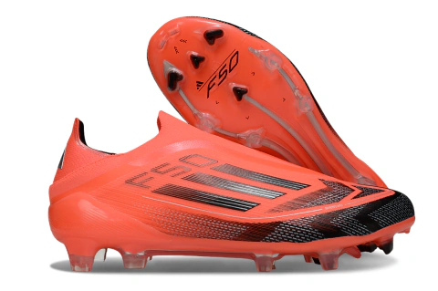 Chuteira F50 Elite Laranja/Preta Sem Cadarço