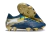 Chuteira Future Ultimate Azul Dourado Neymar jr