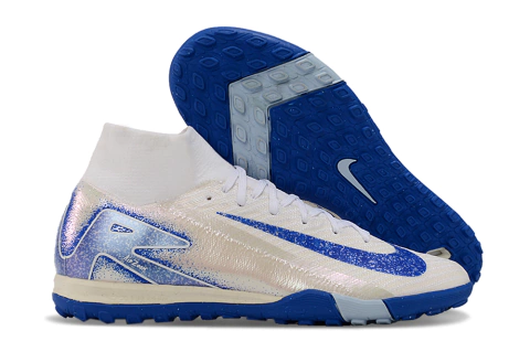 Chuteira Air Zoom 16 Elite Society Branca/Azul na internet