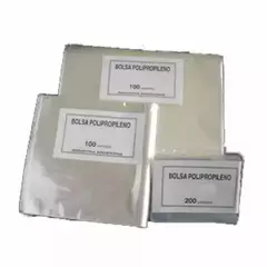 BOLSAS DE POLIPROPILENO 100 UNIDADES 8 X 25 en internet