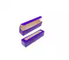 CAJA PARA MACARONS 1 PIEZA22,5X6,5X6,5 VIOLETA