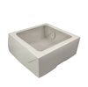 CAJA CON VISOR 22X22X9 BLANCA