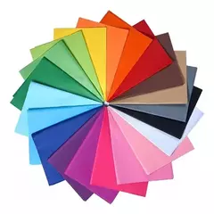 PLIEGO PAPEL DE SEDA COLORES SURTIDOS X 10 UNIDADES TAMAÑO 50 X 70