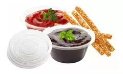 POTES SALSEROS CON TAPA 80 CC - comprar online