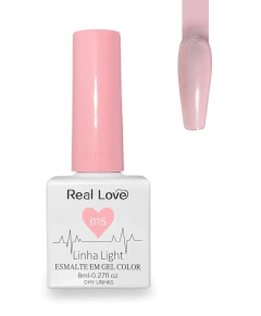 Esmaltes Em Gel Linha Ligth Real Love - ❤️