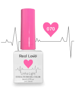 Esmaltes Em Gel Linha Ligth Real Love - ❤️