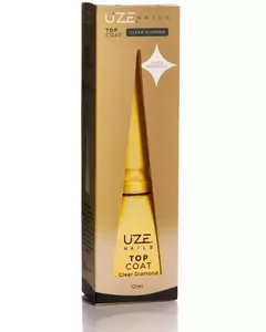 Top Coat Clear Diamond 12ml Uze Nails - loja online