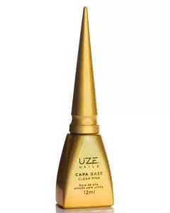 Capa Base Clear Pink 12ml Uze Nails - Passo 03 na internet