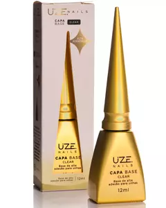 Capa Base Clear 12ml Uze Nails - Passo 03 - comprar online