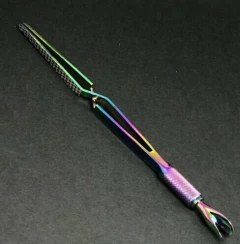 Pinça 3 x 1 Curvatura C = Espátula