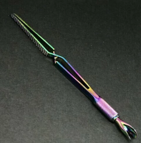 Pinça 3 x 1 Curvatura C = Espátula