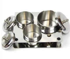Kit Bandeja 3 Dappens em Inox - comprar online