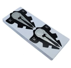 Rolo Com 500 Moldes Adesivo - Dhy Unhas