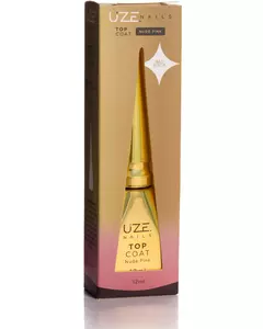 Top Coat Nude Pink 12ml Uze Nails - loja online