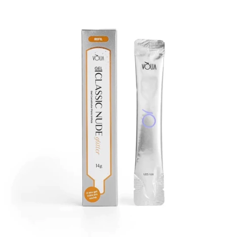 Sachê De Gel Vòlia Nude Glitter - comprar online
