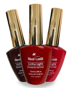 Esmalte Em Gel Coleção Vermelhos Real Love - comprar online