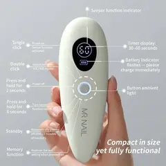 Mini Cabine Portatil Para Unhas Led UV Branco - Mr Nail - comprar online