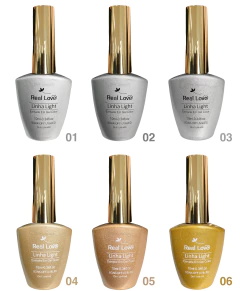 Esmalte Em Gel Coleção Glow Real Love - Dhy Unhas