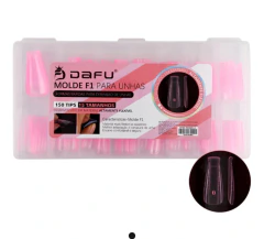 Molde F1 150 Tips 15 Tamanhos Naturalidade Dafu