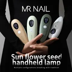 Mini Cabine Portatil Para Unhas Led UV Branco - Mr Nail
