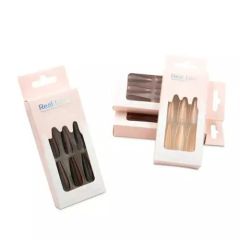 Unhas Postiças Real Love Com 12 Peças - Dhy Unhas
