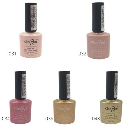 Esmaltes em Gel Kiss She Coleção F