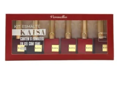 Kit 6 Esmaltes em Gel Vermelha - Kaisa na internet