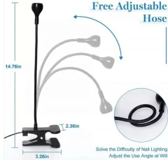 Luminária LED/UV Clip - comprar online