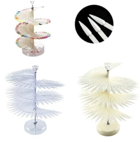 Mostruário 120 unhas Estilo Stiletto