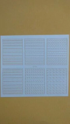 Cartela de Stencil G - comprar online