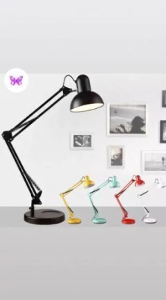 Luminária alta articulada com base - comprar online