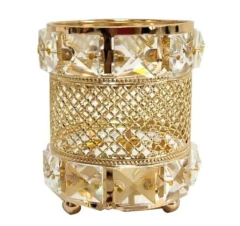 Porta pincel cristal luxo