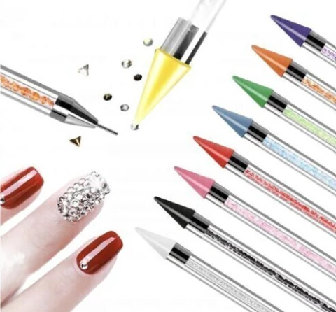 Caneta Pega Caviar Strass