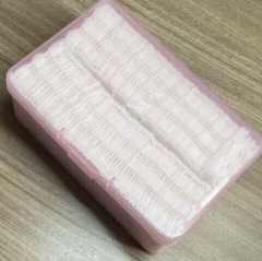 Caixa rosa de Lenços - Dhy Unhas