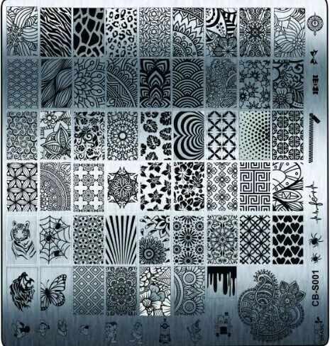 CB S001 - Placa em Aço inox