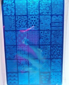 KIT DE CARIMBO DE SILICONE E PLACA - comprar online