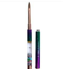 Pincel Kolinsky D&Z nº8 C/Tampa E Detalhe No Cabo - comprar online