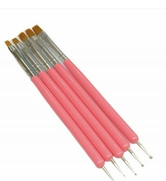 Kit c/5 pincéis com boleador - comprar online