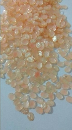 Pacote com Aprox. 10 Oval Gliter