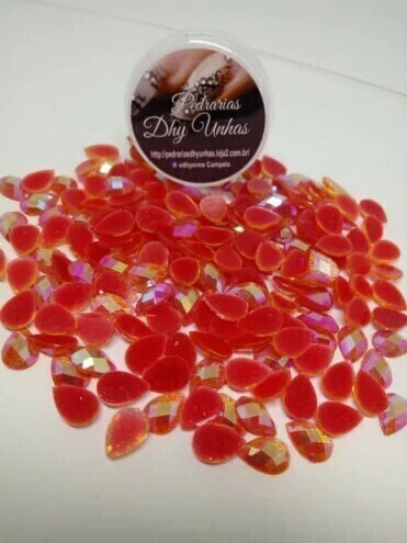 Pacote com aprox. 10 Gota Glitter Boreal