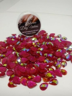 Pacote com aprox. 10 Gota Glitter Boreal