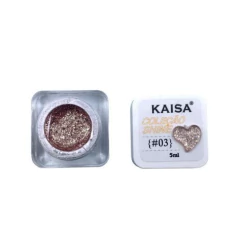 Gel Paint Platinum Kaisa - Brilho Flocado na internet
