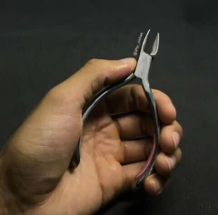 Alicate Cortador Unha Profissional Corte Reto - Dhy Unhas