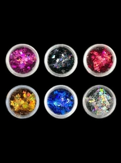 Kit glitter c/6 - Dhy Unhas