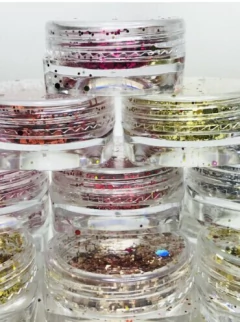 Kit Glitters Flocados na internet