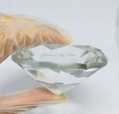 Diamante para decoração e cenário de fotos