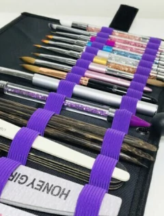 Estojo 2 Em 1 Porta Pincéis DhyUnhas - loja online