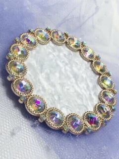 Madrepérola com pedras