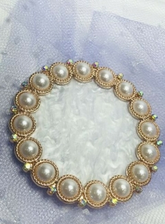 Madrepérola com pérolas